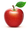 red apple