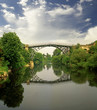 Ironbridge over the river Severn, England, UNESCO Ironbridge over the river Severn, England, UNESCO