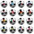 Euro Soccer Championship Teams - with clipping paths