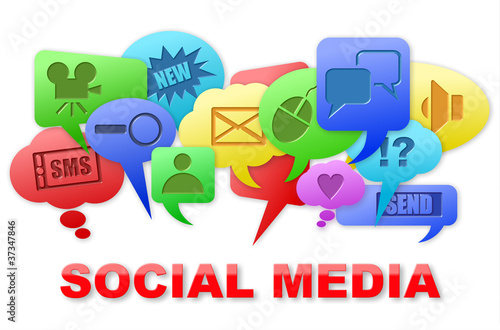 Illustration: SOCIAL-MEDIA-ICONS 3D SOCIAL-MEDIA-ICONS 3D