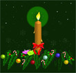 Christmas candle