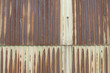 old galvanized steel