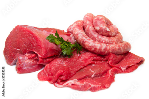 Photo: carne rossa assortita carne rossa assortita