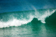 Powerful ocean wave