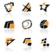 Vector set of logos