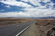 High-mountain road in the Ands