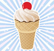 Ice cream cone background Ice cream cone background