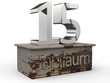 Jubiläum 15 Podest silber