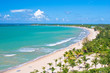 aerial view, puerto rico beach