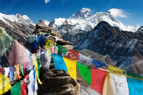 Photo: view of everest from gokyo ri view of everest from gokyo ri