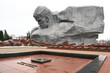 The monument to Soviet soldiers in Brest fortress, Belarus The monument to Soviet soldiers in Brest fortress, Belarus