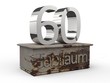 Jubiläum 60 Podest silber Jubiläum 60 Podest silber