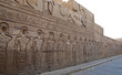 Egyptian engraved image on wall in Kom Ombo temple, Egypt