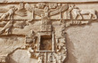 Carving of animals on wall in Kom Ombo temple, Egypt