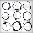 Grunge Stains Vector Set