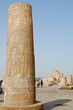 Crocodile god Sobek and Hathor goddess in Kom Ombo temple, Egypt