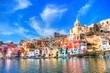 Quadro Procida, beautiful island in the mediterranean sea, Naples Quadro Procida, beautiful island in the mediterranean sea, Naples