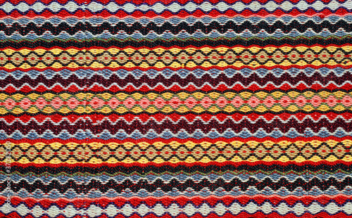 Photo: Hand woven kilim pattern Hand woven kilim pattern