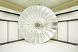 Empty photo studio with many modern lighting equipment