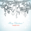 Christmas decoration background