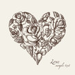 Heart of roses Heart of roses