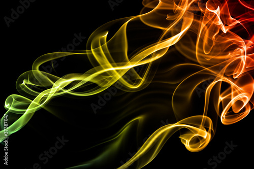 Photo: Fond texture abstrait flamme fumée Fond texture abstrait flamme fumée