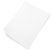 3d blank paper sheet 3d blank paper sheet