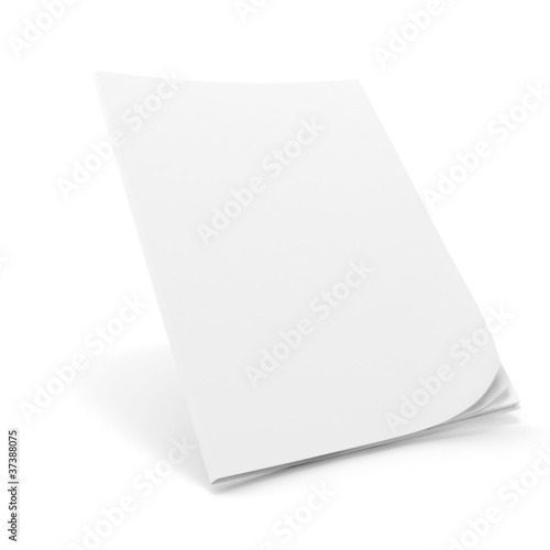Foto: 3d book with blank cover 3d book with blank cover