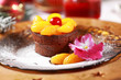Chocolate Cup Cake for Christmas
