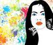 beauty woman face