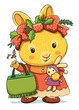 Christmas Cute Bunny