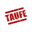 Vektor: stempel eckig taufe I stempel eckig taufe I