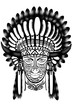 Portrait of chief indian