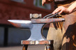 blacksmith at work