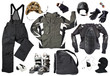Male skier clothing