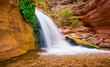 Beautiful Desert Waterfall