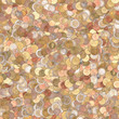 Euro coins background