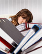Woman secretary are overworked
