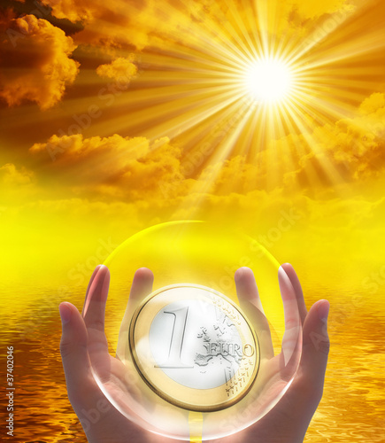 Illustration: Économie Euro... Économie Euro...