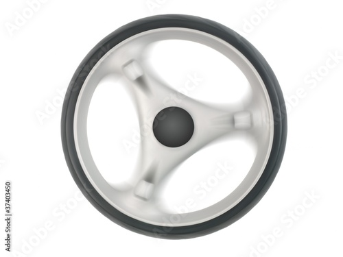 Photo: Plastic wheel Plastic wheel