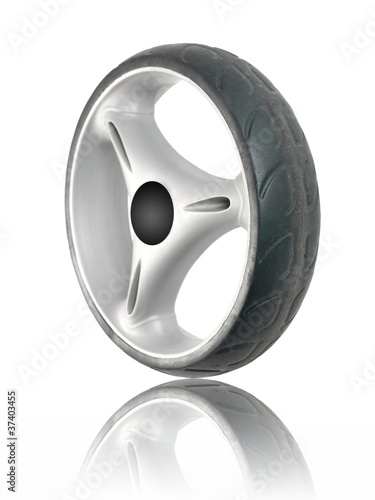 Photo: Plastic wheel Plastic wheel