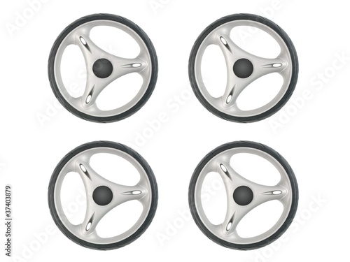 Photo: Plastic wheel Plastic wheel