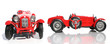 Red Racing Car Replica