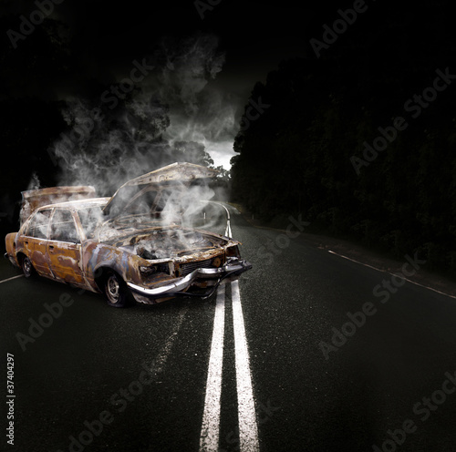 Photo: Broken Down Vehicle Broken Down Vehicle