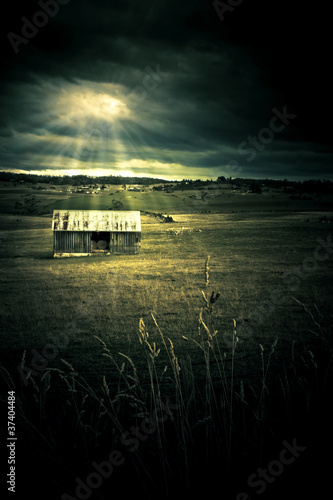 Photo: Dark Outback Landscape Dark Outback Landscape
