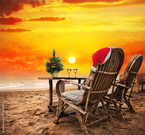 Photo: Christmas on the beach Christmas on the beach