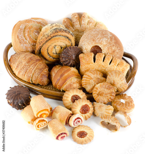 Photo: Bakery foodstuffs set Bakery foodstuffs set