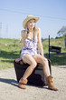 Outback Holiday Woman