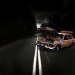 Smashed Up Car Wreck
