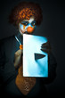 Disturbed Clown With Knife